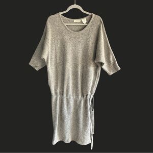 VINTAGE 80s 90s ANN TAYLOR‎ Alpaca Wool Drop Waist Dress Hong Kong M